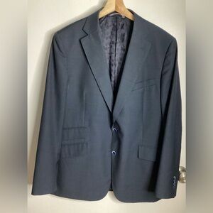Robert Graham Dark Gray & Blue Blazer 45R